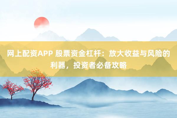 网上配资APP 股票资金杠杆：放大收益与风险的利器，投资者必备攻略